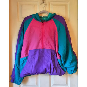 Colorful Windbreaker Jacket